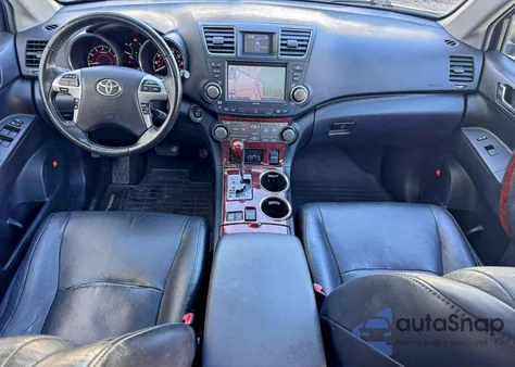 2012 Toyota Highlander Limited from USA, damaged, VIN 5TDDK3EH8CS165601